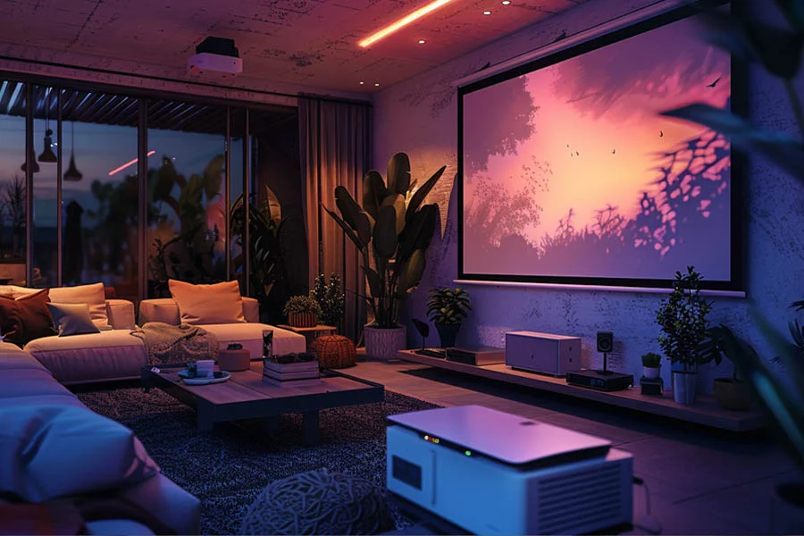 movie theater in home